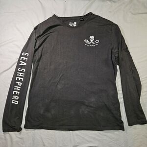 Men's Black Long Sleeve Shirt